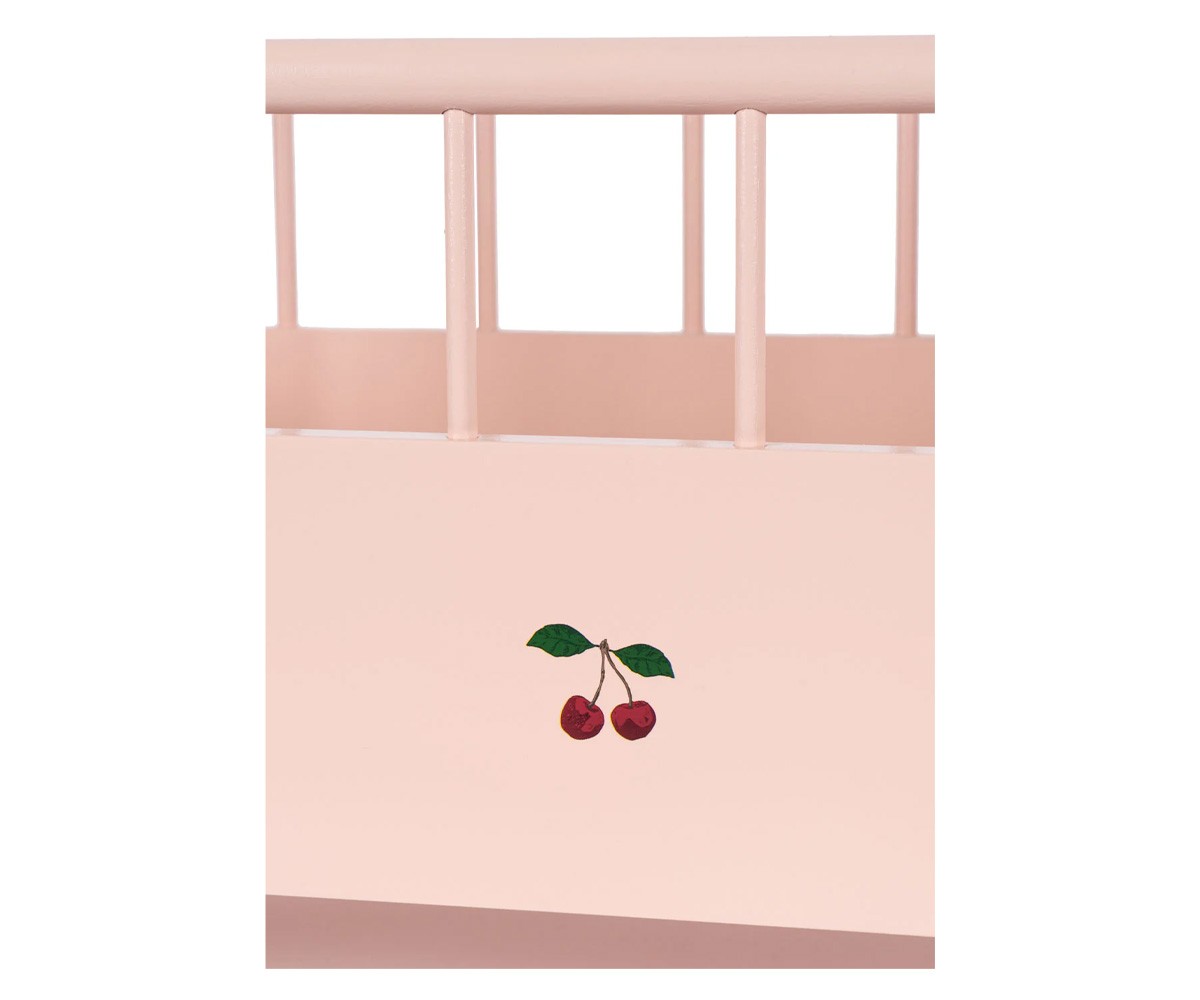 Cama de Madera para Muñecos Pink