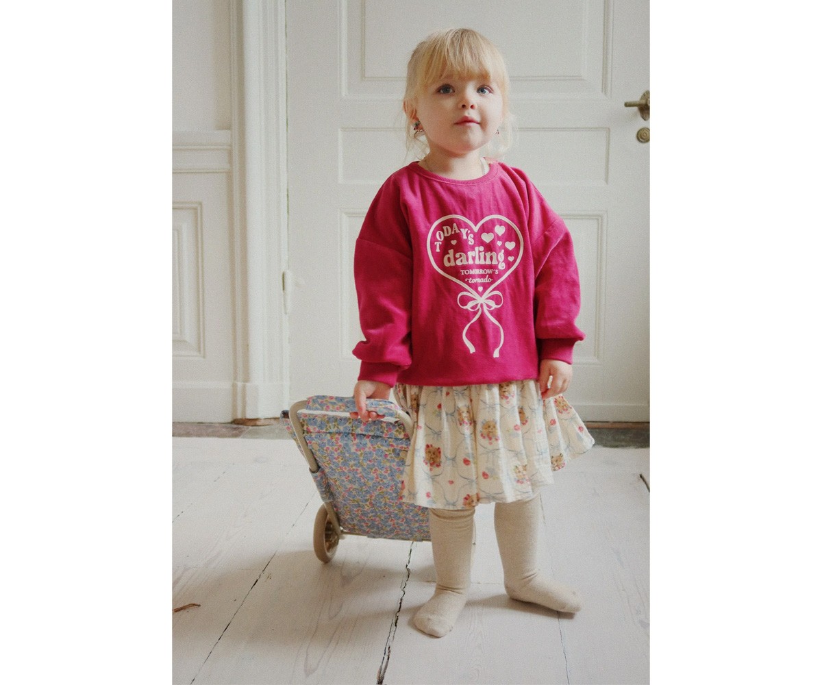 Chariot de Courses pour Enfants Fleur Rosier