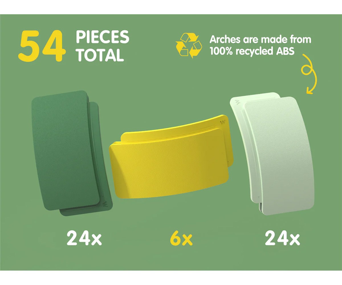 Set Costruzioni Arches Builder Set 54 pezzi