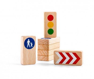 Señales de Tráfico de Madera
