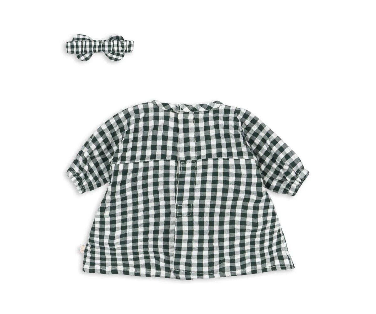 Vestido para Muñeca Green Check