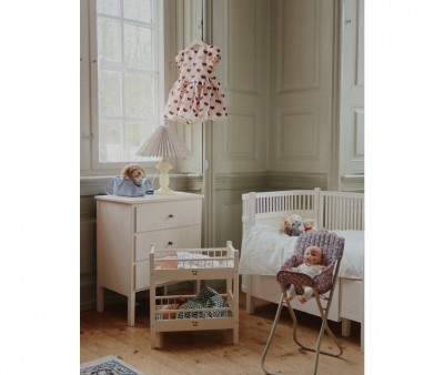Parure de Lit pour Poupées Green Check