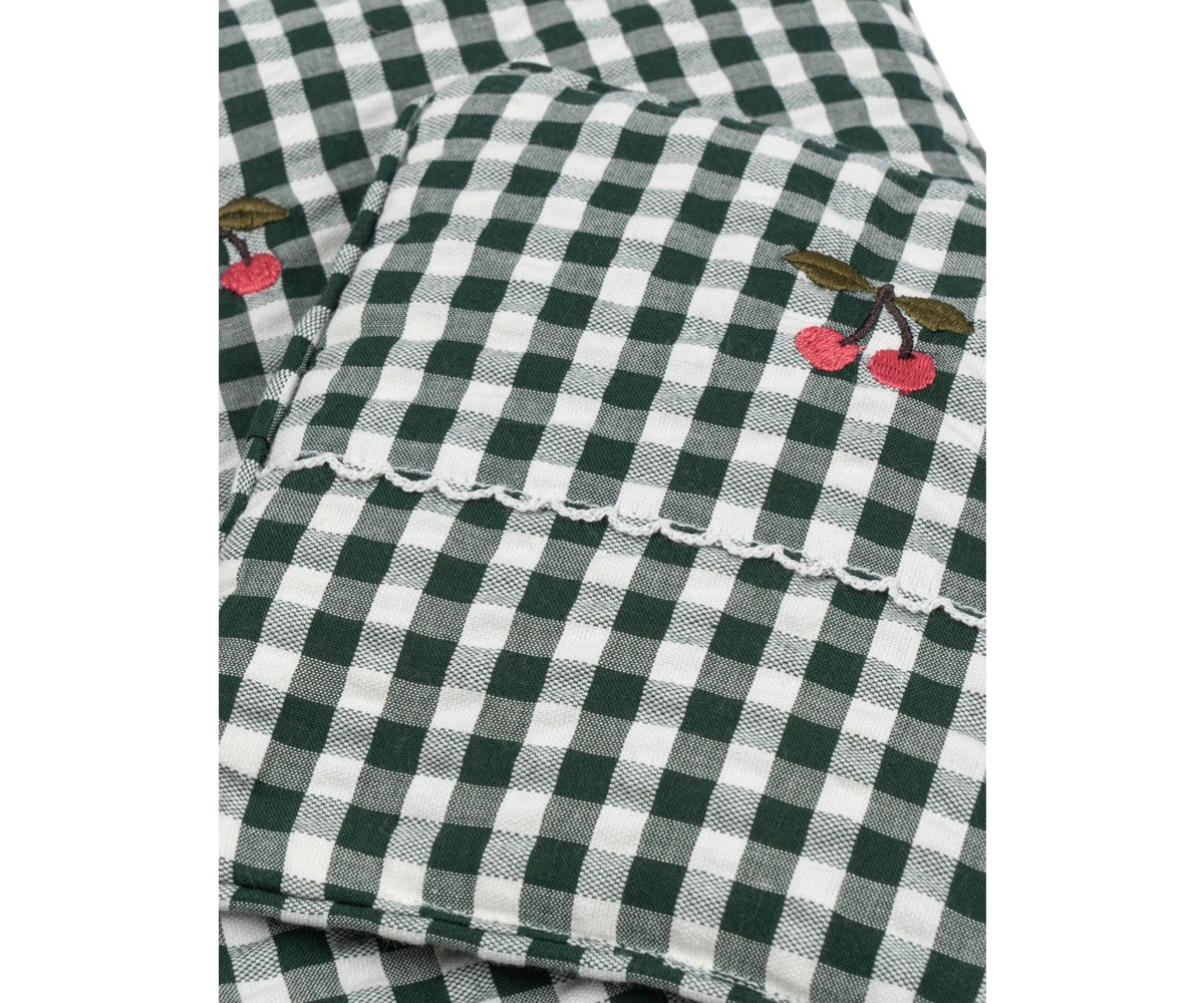 Ropa de Cama para Muñecas Green Check