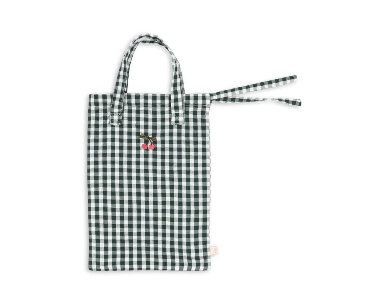 Ropa de Cama para Muñecas Green Check