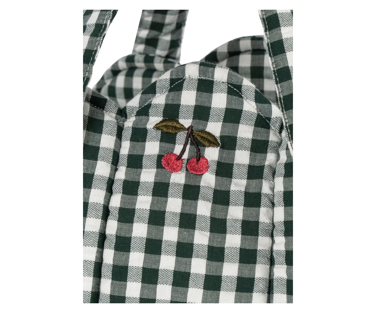 Couffin pour Poupée Green Check