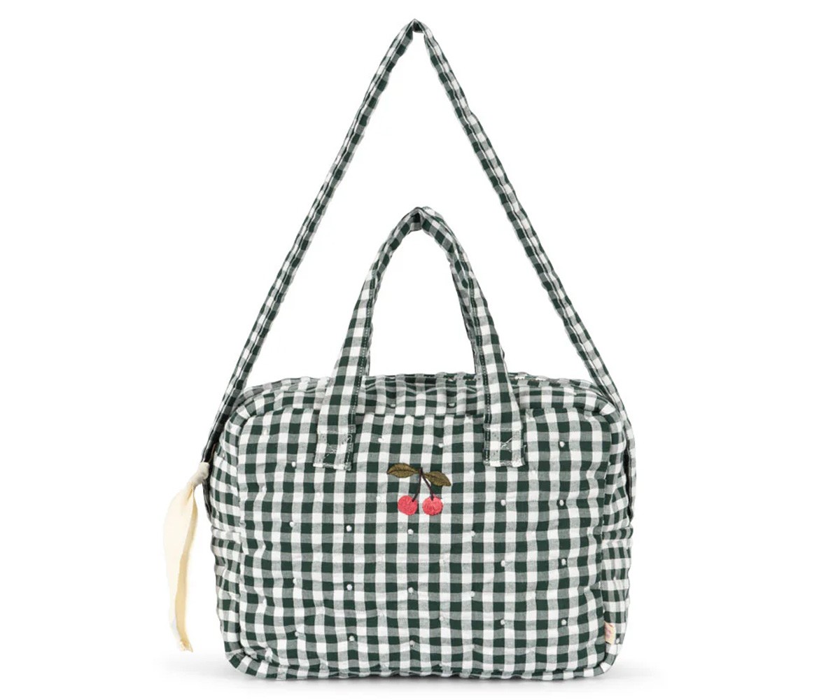 Sac pour Poupée Green Check