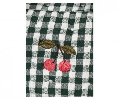 Sac pour Poupée Green Check