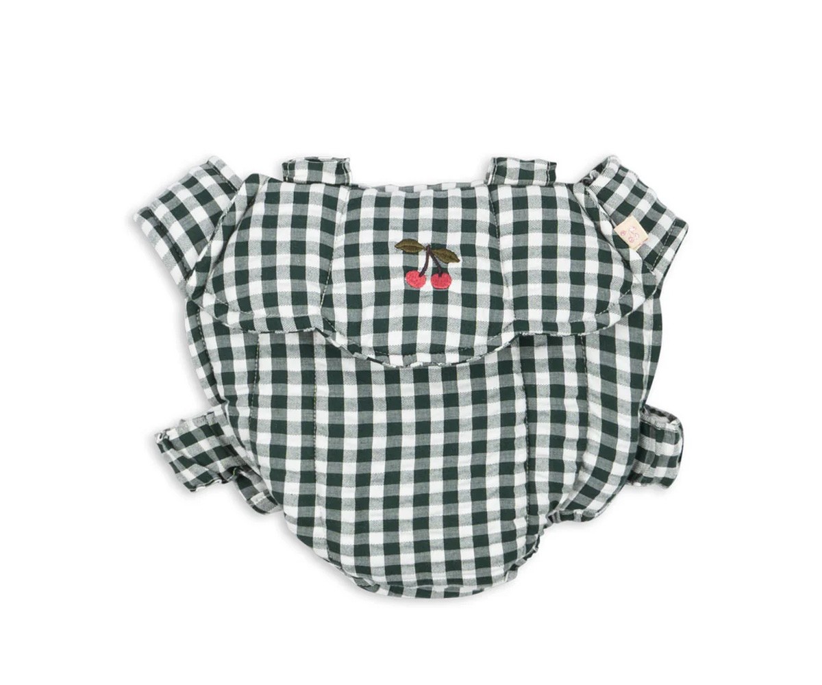 Sac à Dos Porte-Poupée Green Check