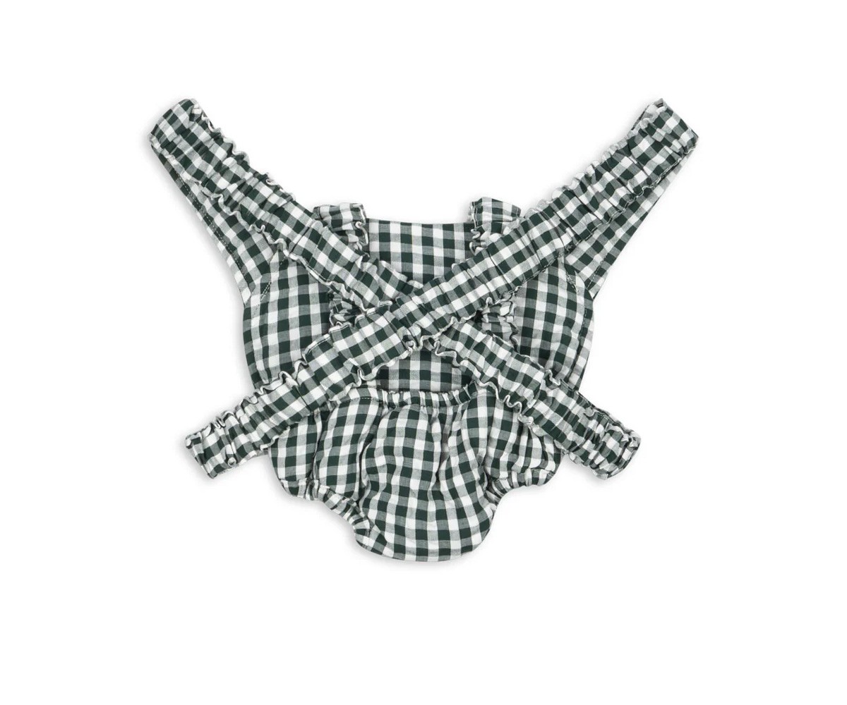 Sac à Dos Porte-Poupée Green Check