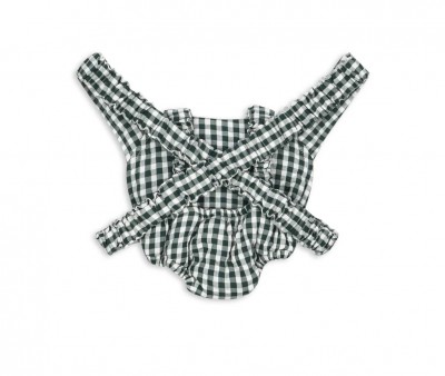 Sac à Dos Porte-Poupée Green Check