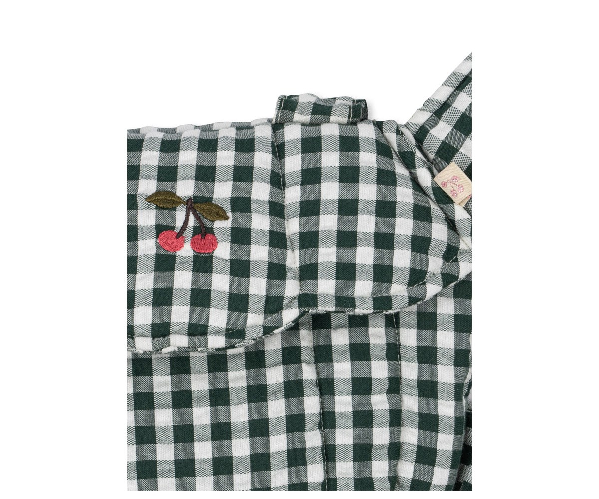Sac à Dos Porte-Poupée Green Check