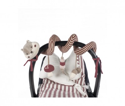 Espiral de Actividades Ardilla Cherry Rayas