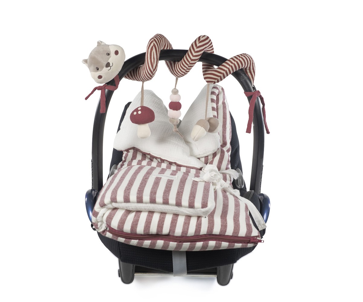 Espiral de Actividades Ardilla Cherry Rayas