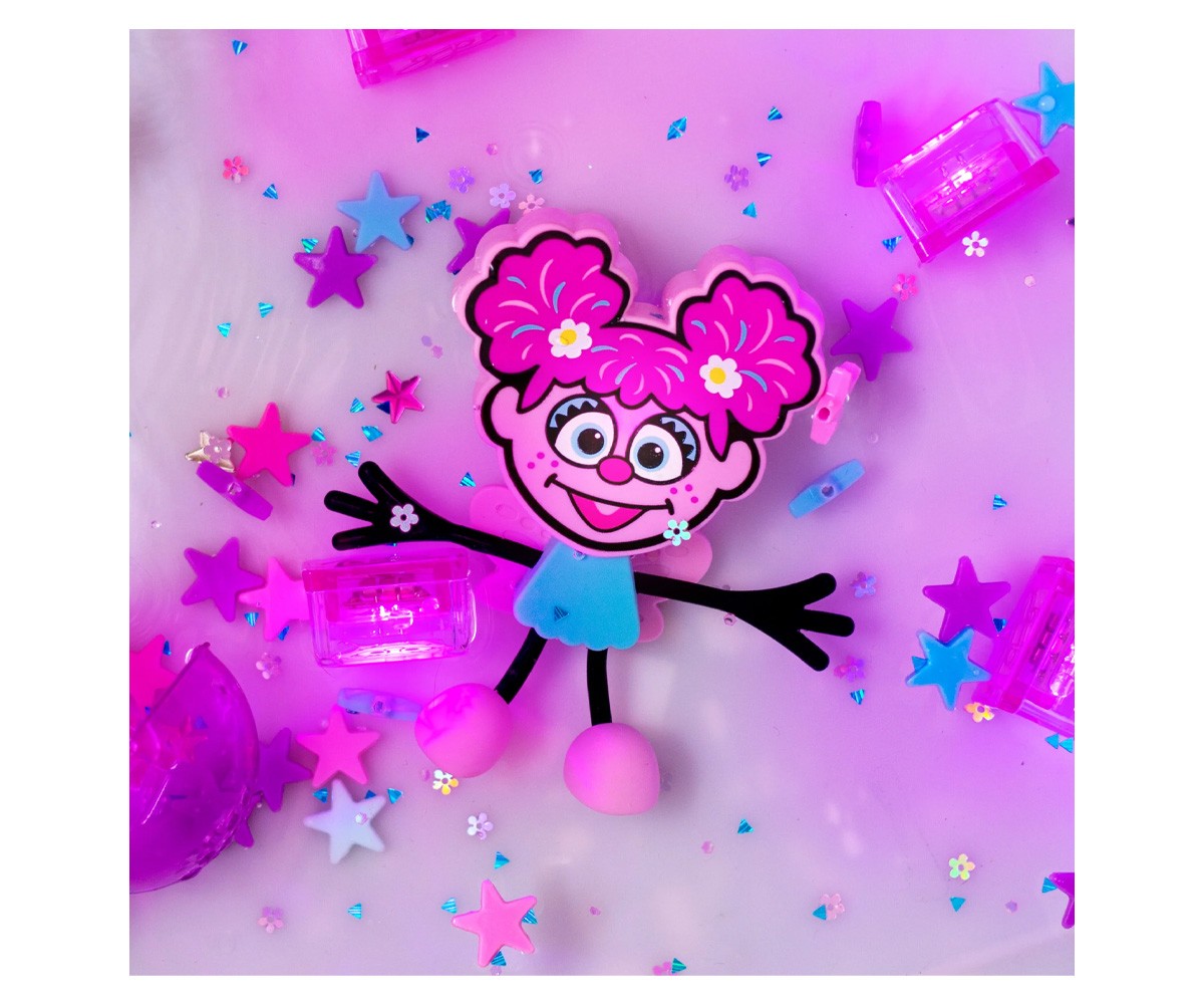 Personagem + 2 cubos iluminados Abby Cadabby