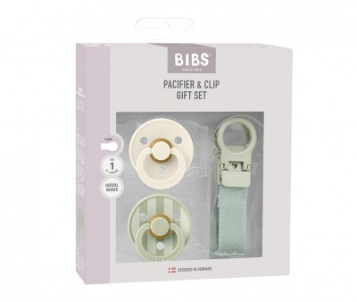 Set Regalo BIBS Colour + Clip Loop Sage