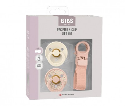 Set Regalo BIBS Colour + Clip Loop Blush