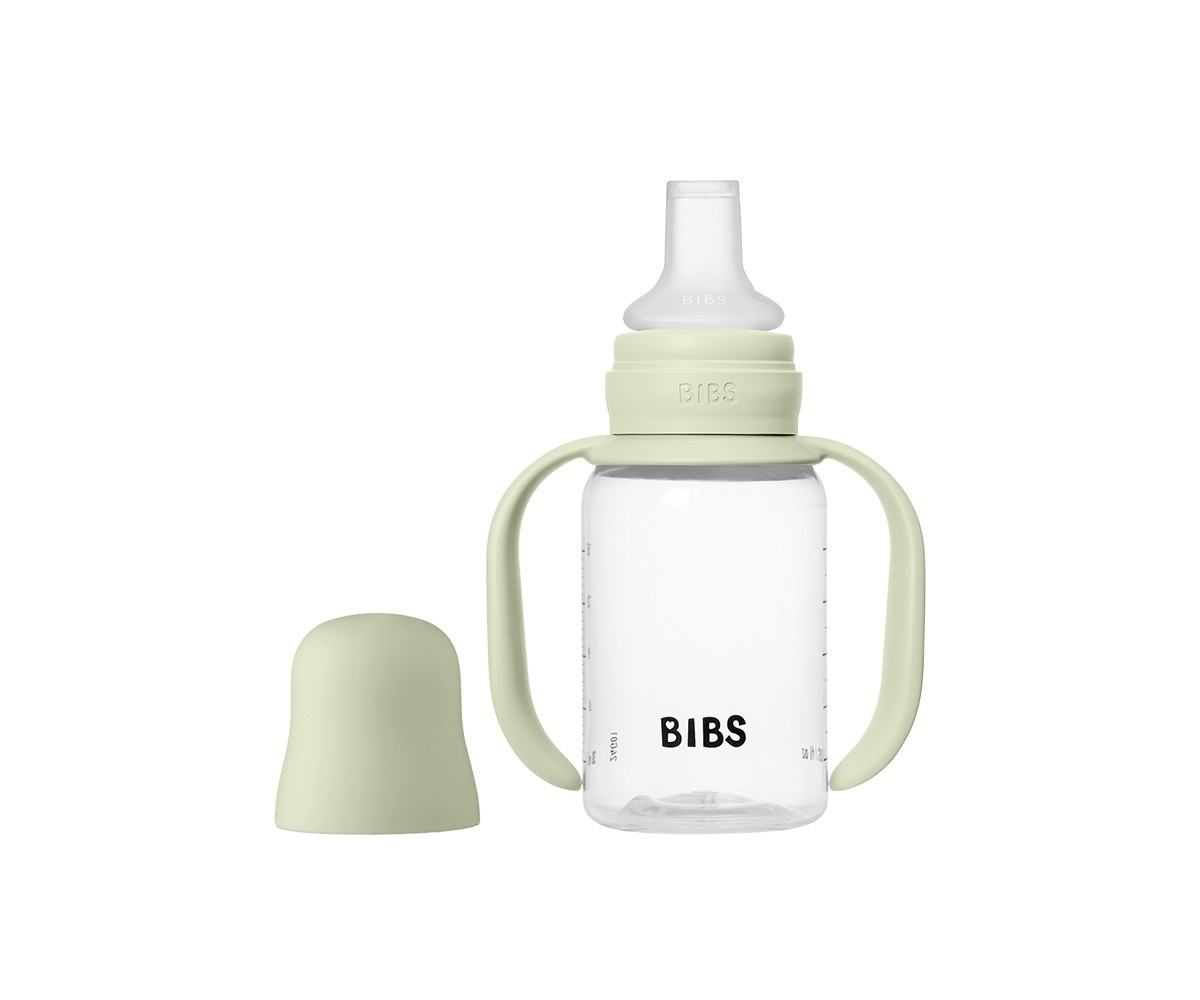 Biberon en Plastique BIBS Silicone 150 ml Sage