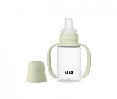 Biberon en Plastique BIBS Silicone 150 ml Sage