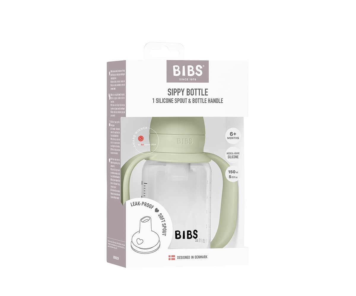 Biberão plástico de silicone Sage BIBS 150ml