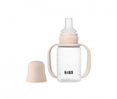 Biberon en Plastique BIBS Silicone 150 ml Blush