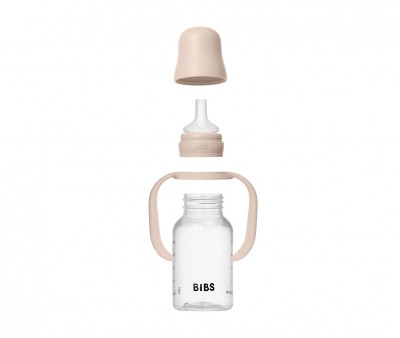 Biberon en Plastique BIBS Silicone 150 ml Blush
