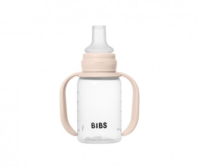 Biberon en Plastique BIBS Silicone 150 ml Blush