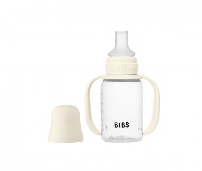 Biberon en Plastique BIBS Silicone 150 ml Ivory