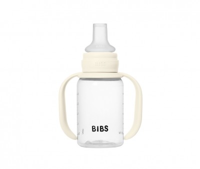 Biberon en Plastique BIBS Silicone 150 ml Ivory