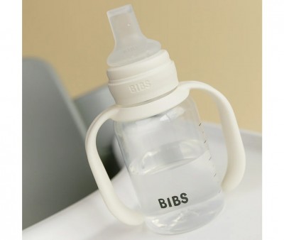 Biberon en Plastique BIBS Silicone 150 ml Ivory