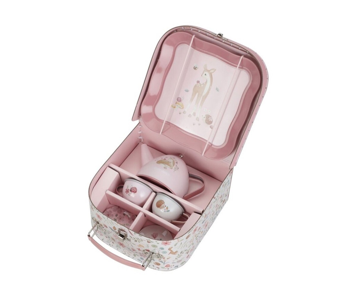 Maleta con Set de Té Fairy Garden