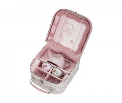 Maleta con Set de Té Fairy Garden