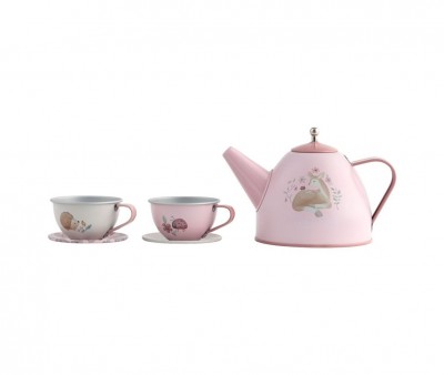 Maleta con Set de Té Fairy Garden
