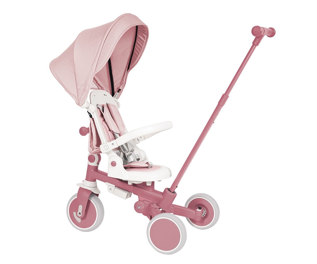 Triciclo multifuncional Evol Pink