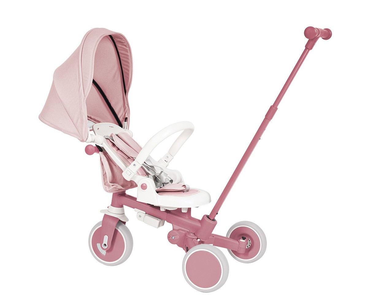 Triciclo multifuncional Evol Pink
