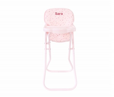 Cadeira alta Bonecas Personalizável Flowers