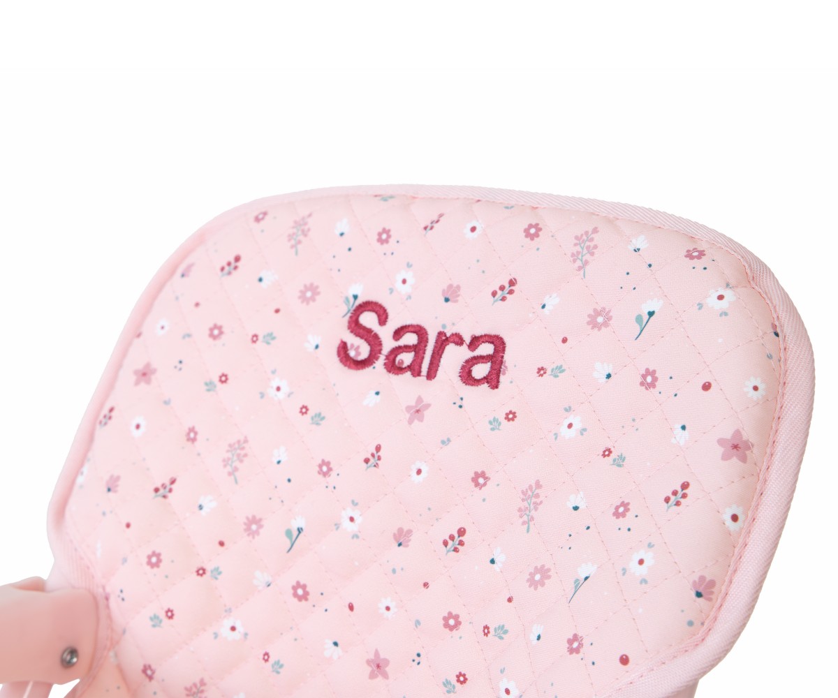 Seggiolone Bambole Flowers Personalizzabile