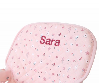 Cadeira alta Bonecas Personalizável Flowers