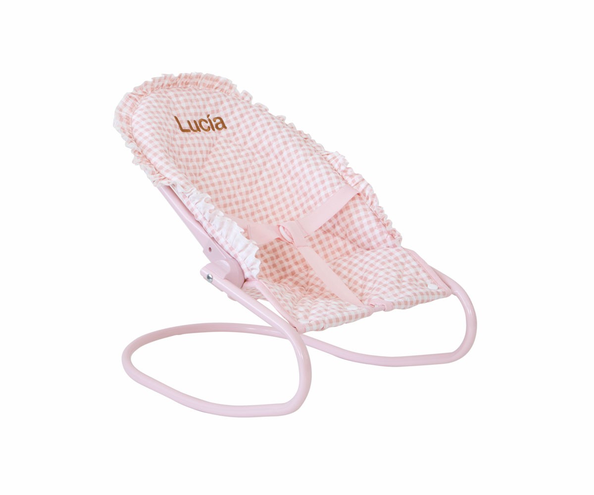 Transat pour Poupée Vichy Personnalisable