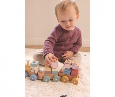 Trenino Little Pigs Family Personalizzabile