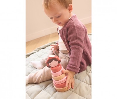 Personalized Little Red Stacking Tower