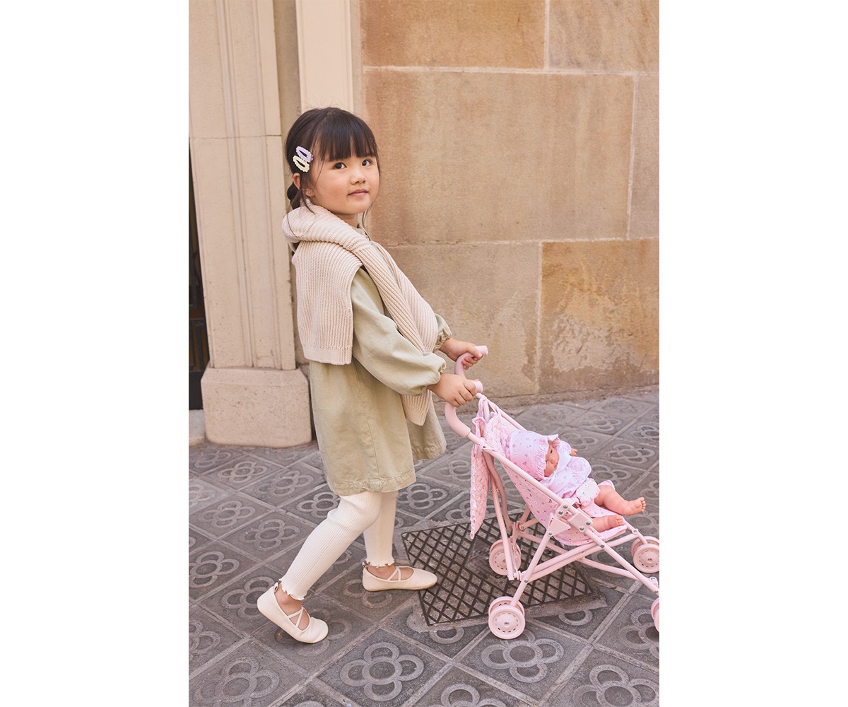 Poussette pour Poupées Flowers Personnalisable