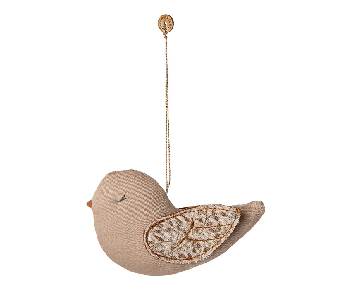 Decorazione Natalizia Tela Maileg Uccellino Rami