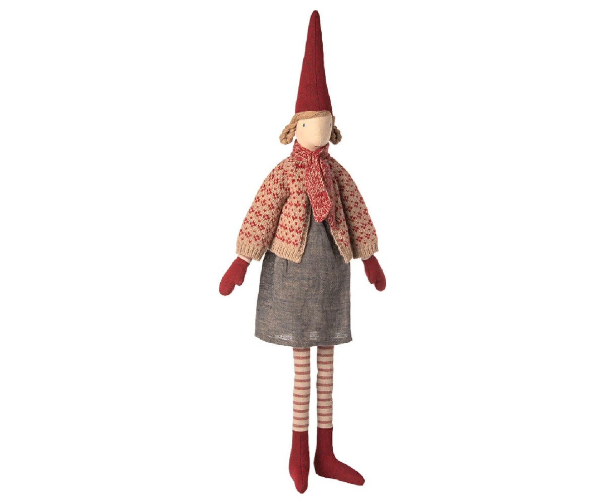 Winter Friends Elfo Pixy Girl T4 Gonna e Cardigan