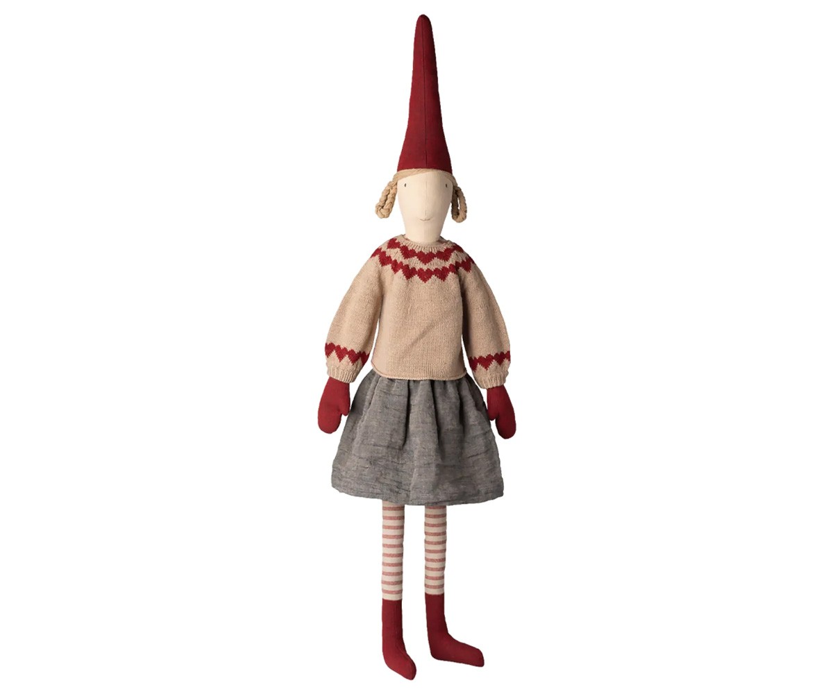 Winter Friends Elfo Pixy Girl T6 Gonna e Maglione