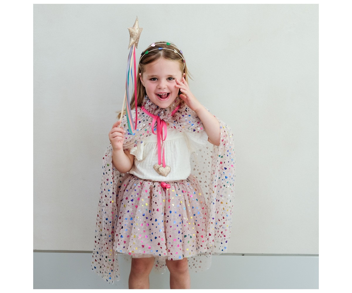 Varinha de arco-íris multicolorida Brilhante