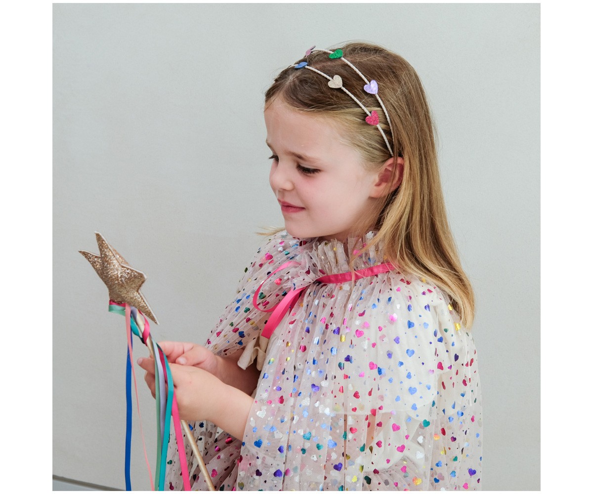 Varinha de arco-íris multicolorida Brilhante