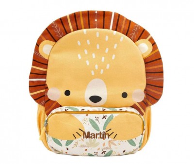 Grand Sac à Dos Lion Personnalisable