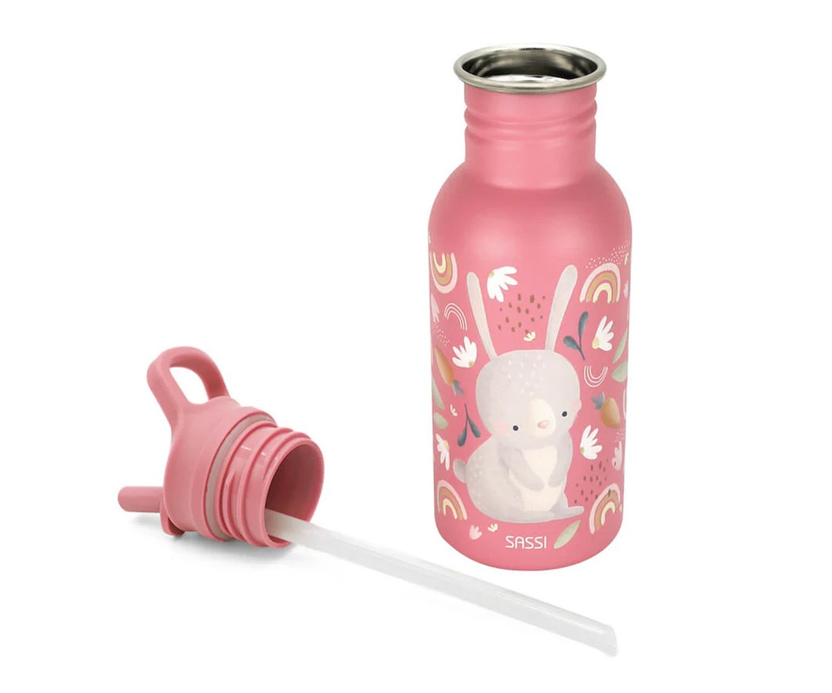 Garrafa de aço de coelho 500ml