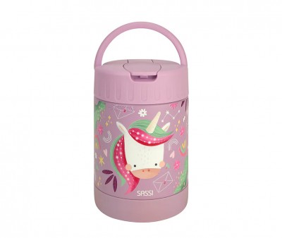 Termo Sólidos 350ml Unicornio