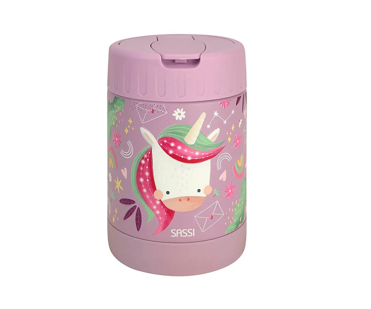 Termo Sólidos 350ml Unicornio
